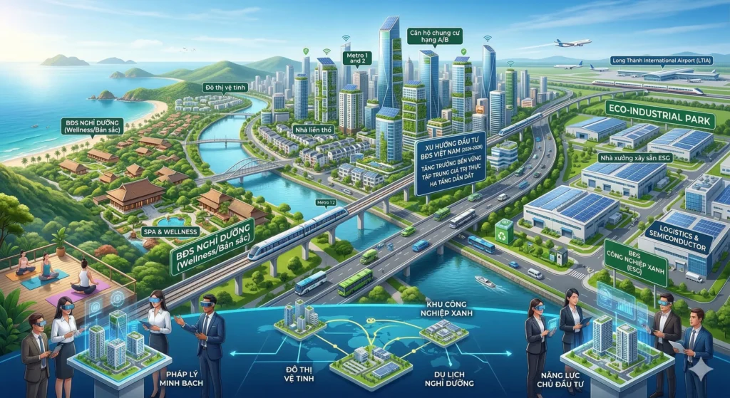 hướng đầu tư bất động sản