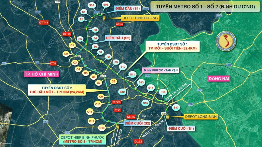 Tuyến Metro Bình Dương