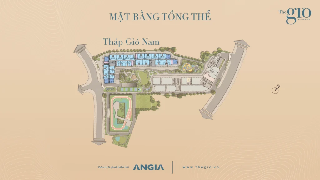 Mặt bằng The Gió Riverside