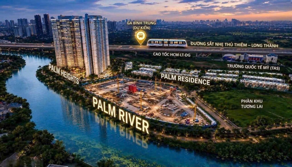 Mặt bằng Palm River – hình 2