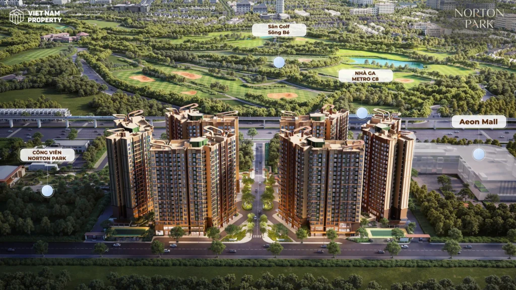 Thiết kế nội thất Norton Park